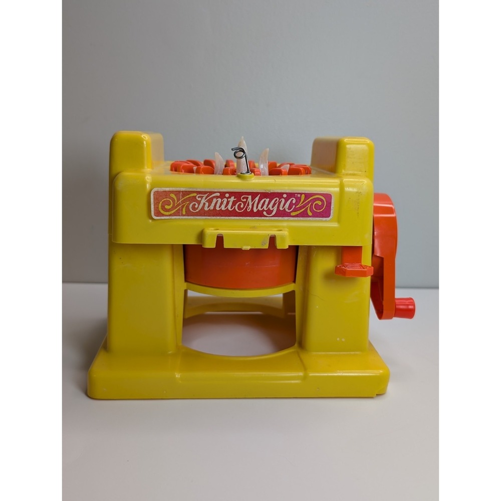 1974 Mattel Knit Magic Child's Toy‎